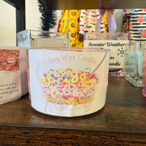 Fruit To My Loops Soy Wax Candle